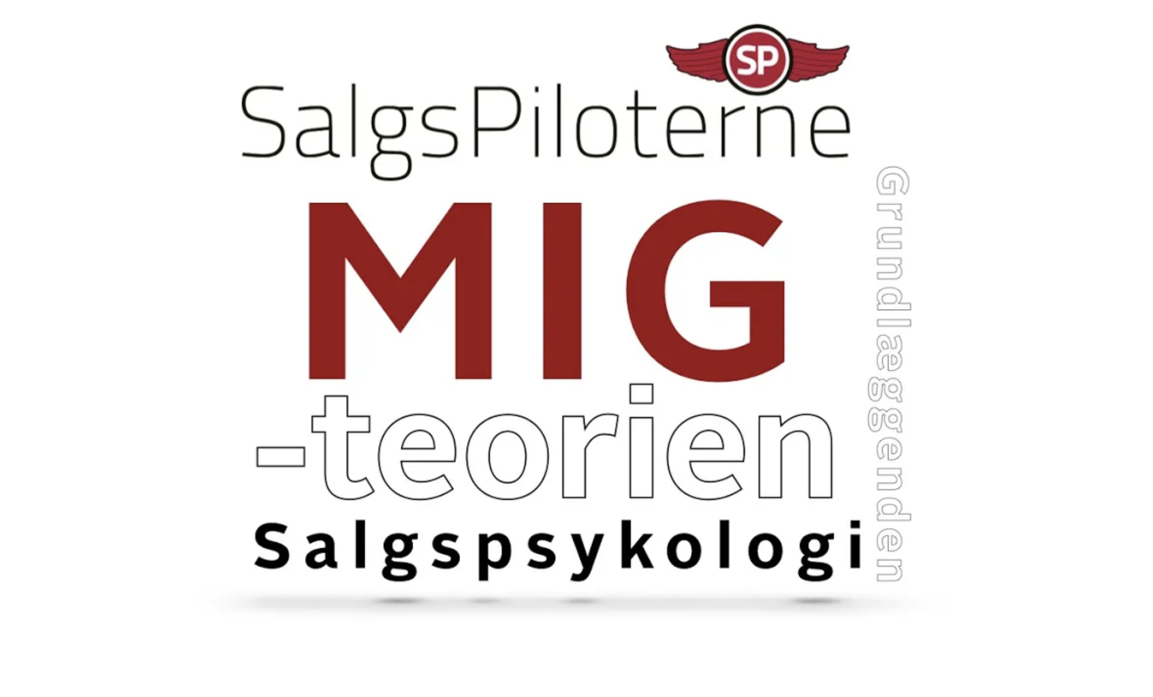 SalgsPiloterne Tony Evald Clausen Mig-teorien salgspsykologi Salg Sælgere