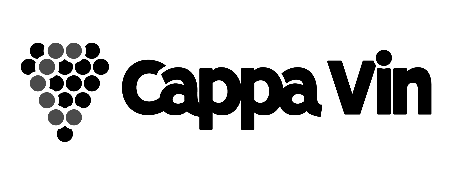 Cappa Vin logo-grå